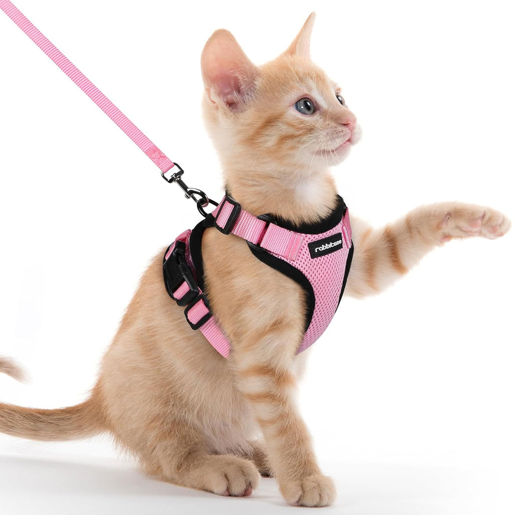 rabbitgoo Cat Harness and Lead Set, Escape Proof | PetNestUK
