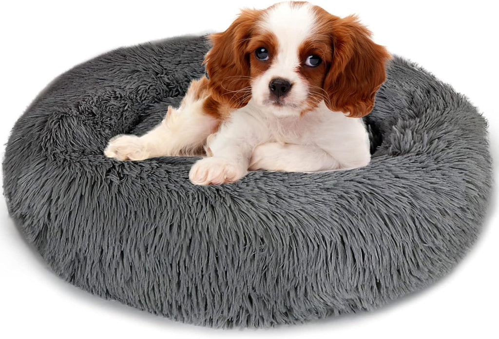 Enjamoy Plush Donut Pet Bed