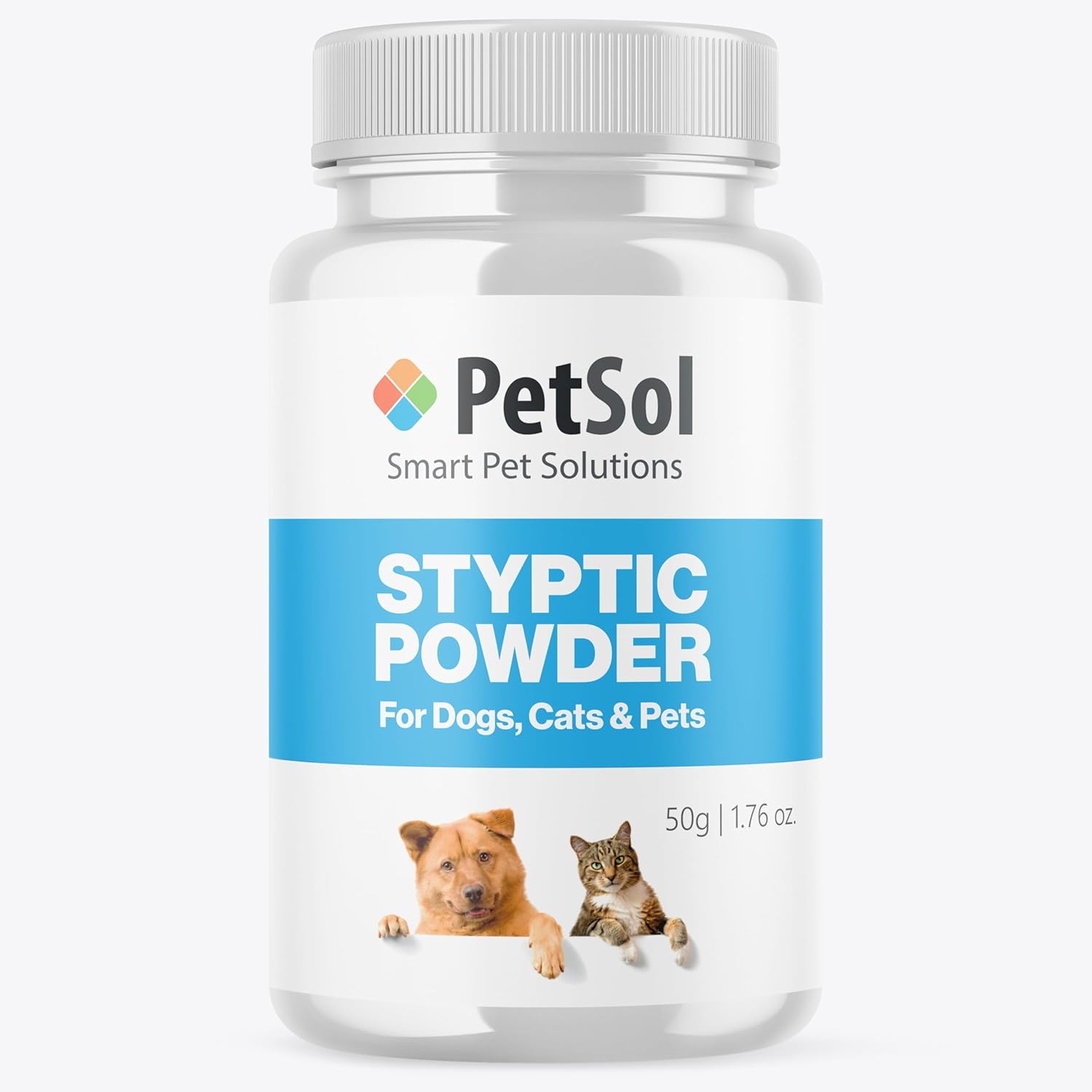 PetSol Styptic Powder For Pets (Large 50g Tub) | PetNestUK