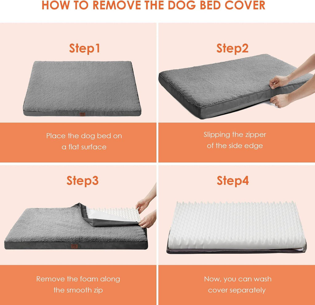 EHEYCIGA Orthopedic Dog Beds Small, Medium, | PetNestUK