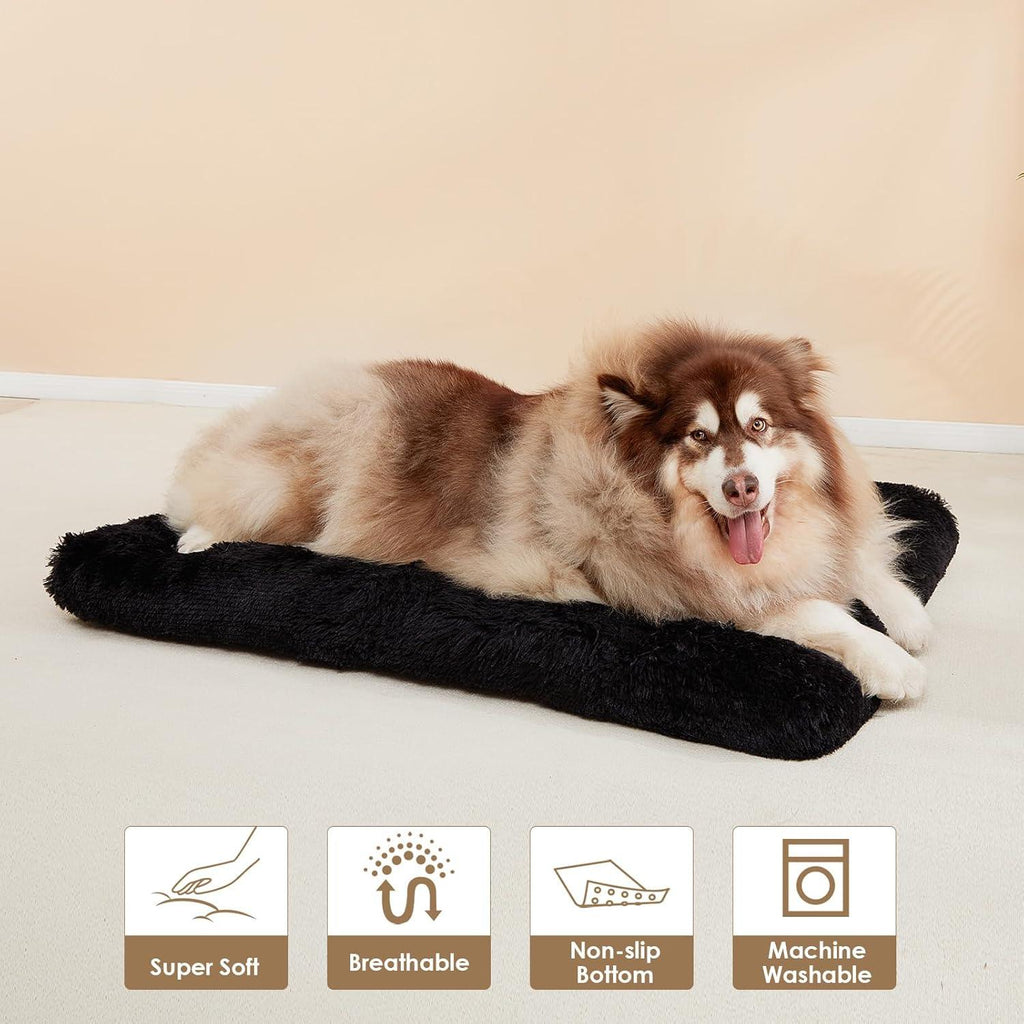 EHEYCIGA Calming Dog Bed Medium, Fluffy Anti | PetNestUK