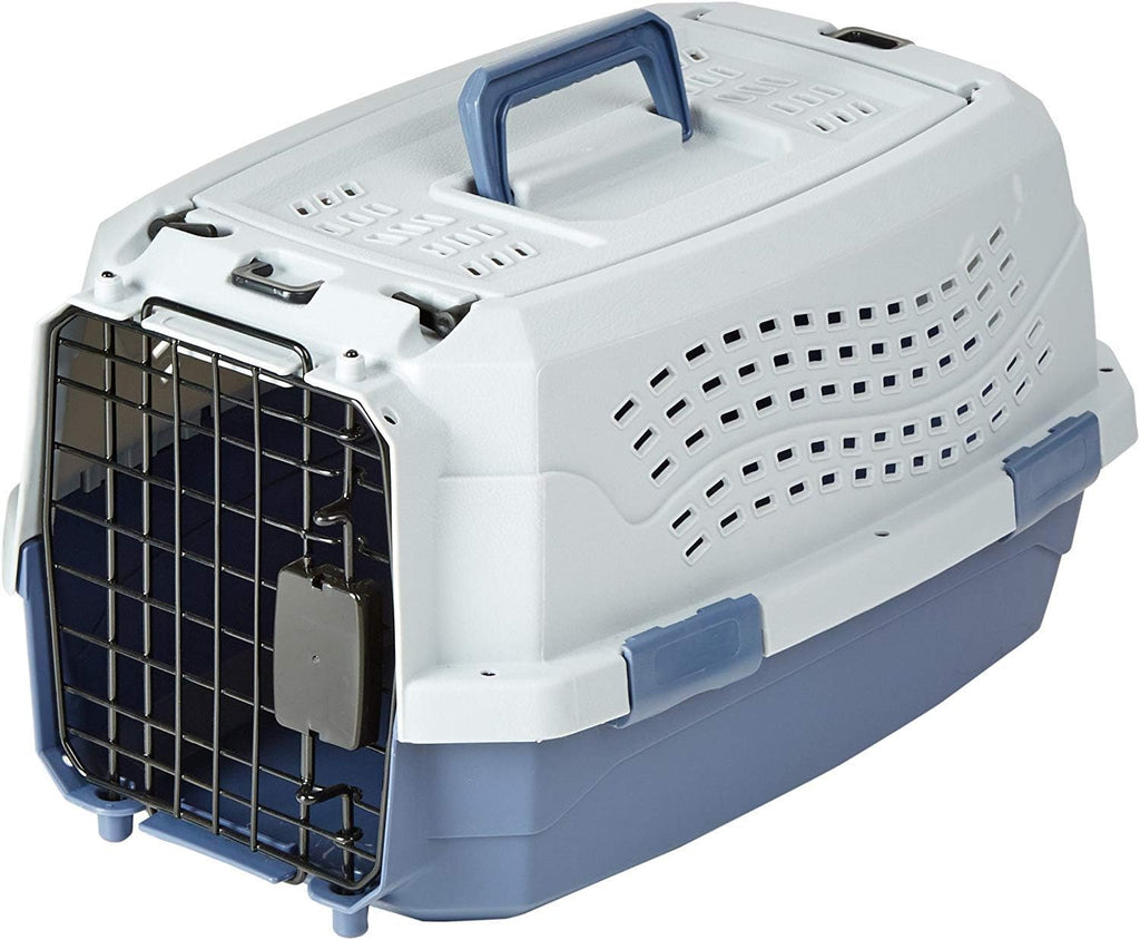 PetNestUK Basics Hard-Sided Cat Carrier, Two-Door | PetNestUK