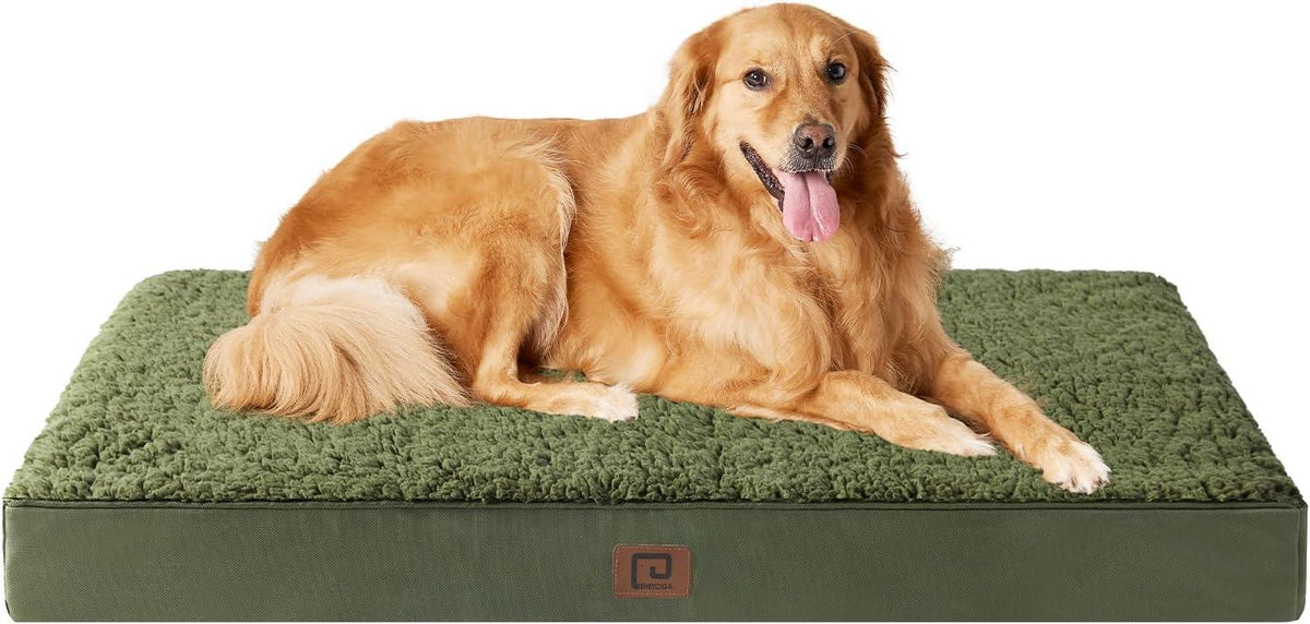 EHEYCIGA Foam Dog Mattress with Removable Cover