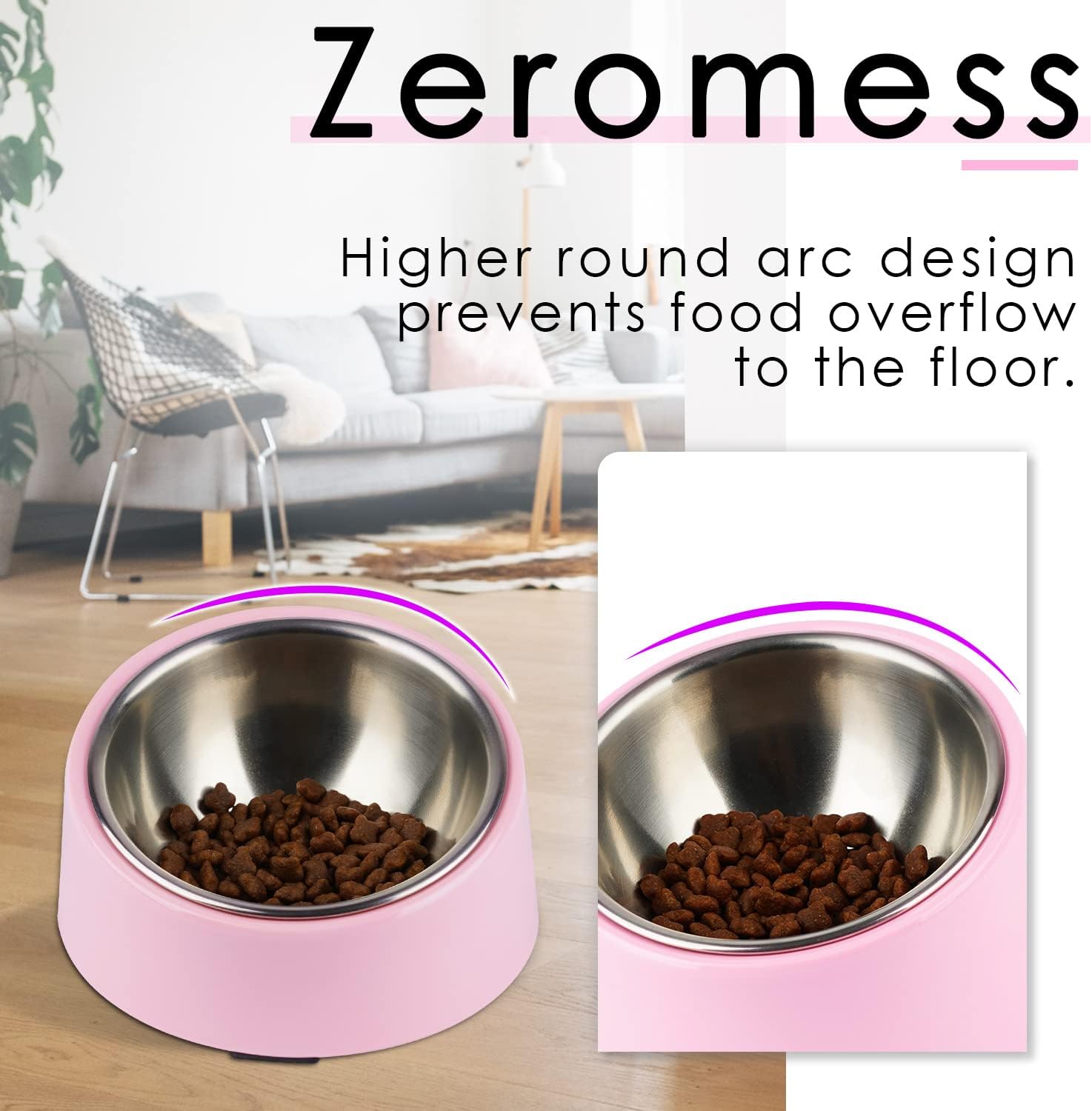 SuperDesign Mess Free 15° Slanted Bowl for Dogs | PetNestUK