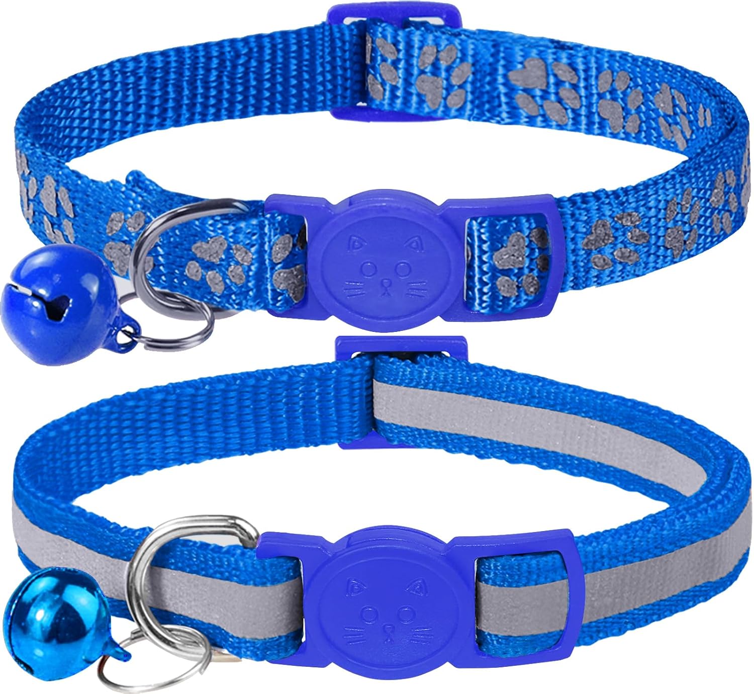 Taglory Reflective Cat Collar with Bell and | PetNestUK
