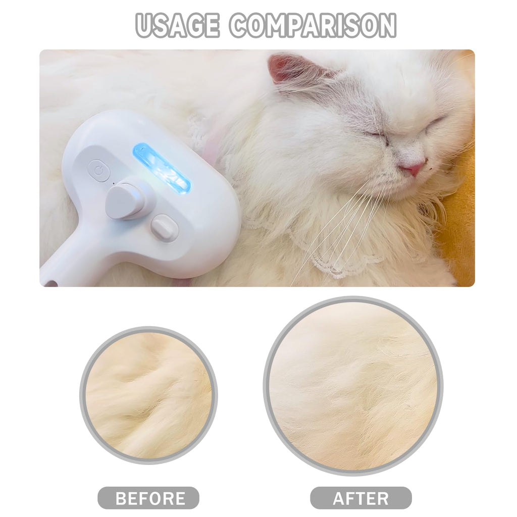 2 in 1 Pet Spray Hair Removal Comb | PetNestUK
