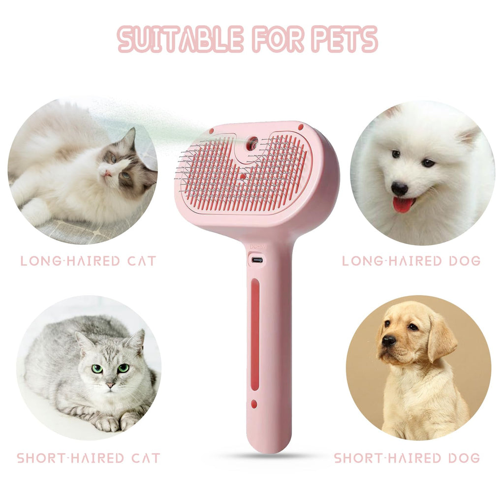 2 in 1 Pet Spray Hair Removal Comb | PetNestUK