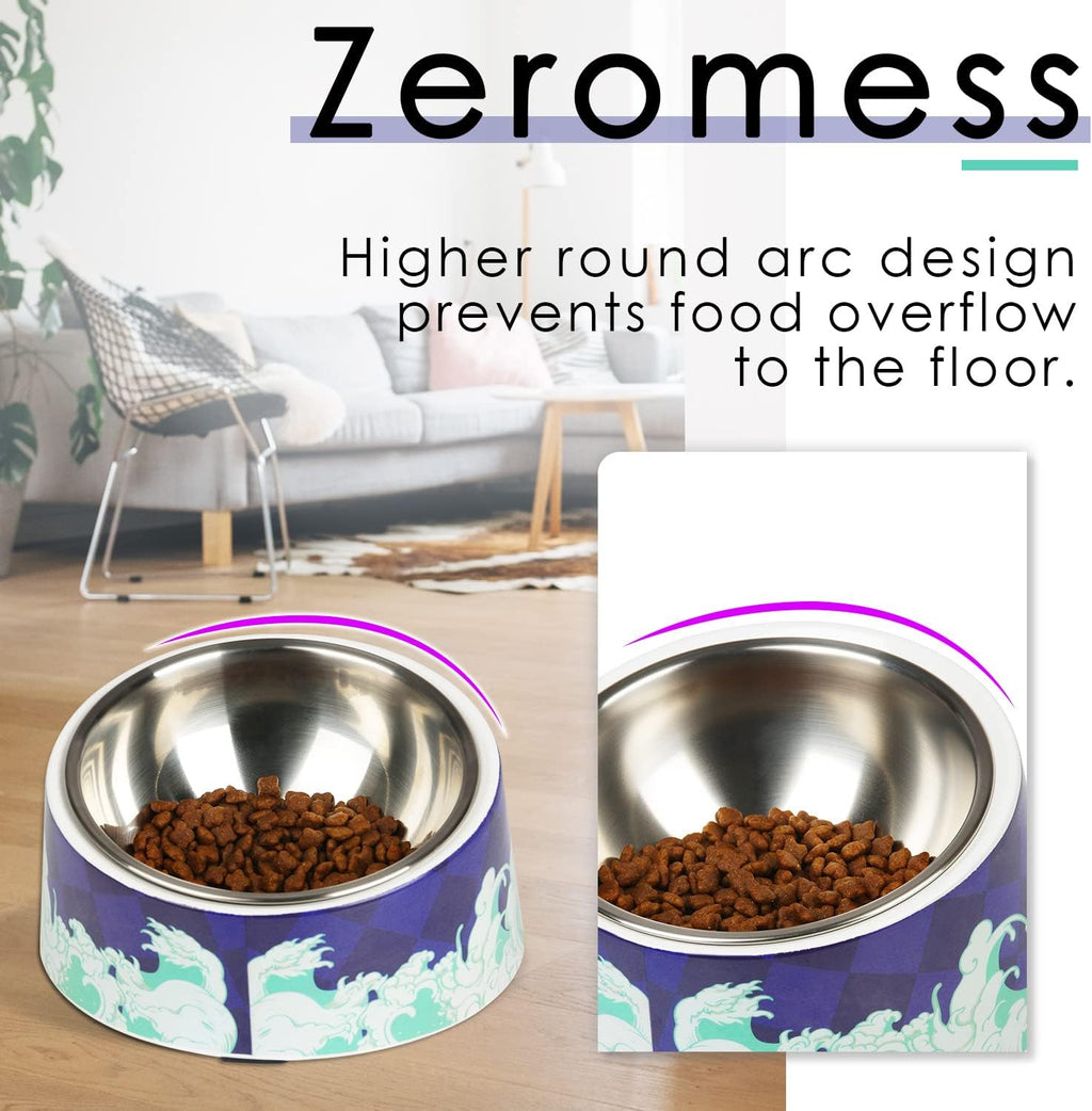 SuperDesign Mess Free 15° Slanted Bowl for Dogs | PetNestUK