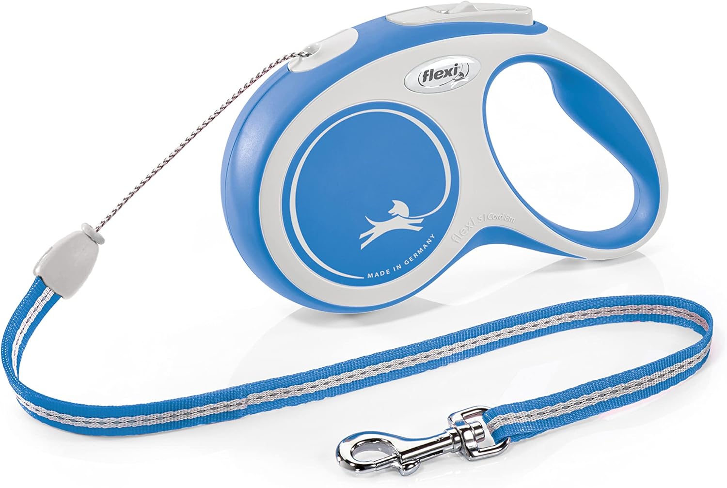 Flexi New Classic Tape Blue Large 8m Retractable | PetNestUK