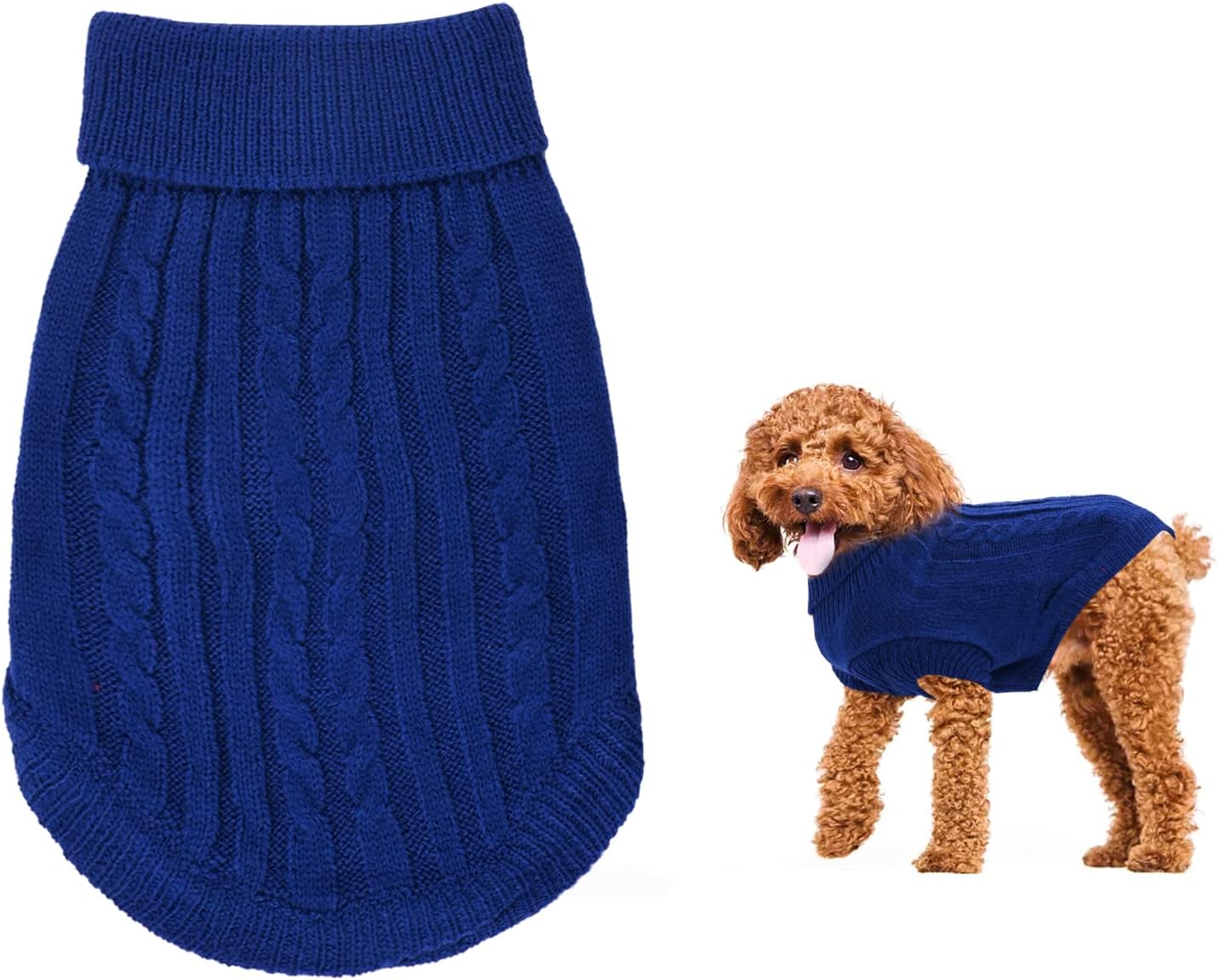 Small Dog Jumper, Warm Puppy Sweater for Small | PetNestUK