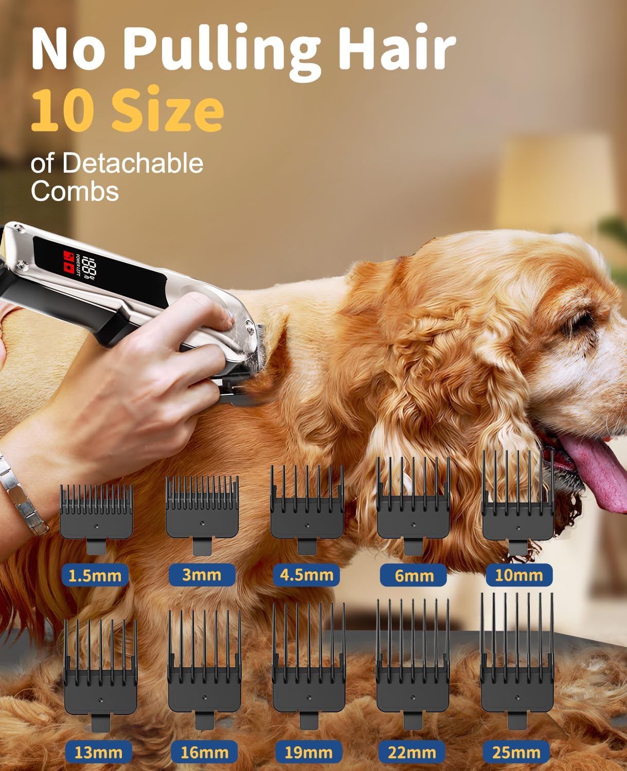 Kriogor Professional Dog Clippers for Thick | PetNestUK