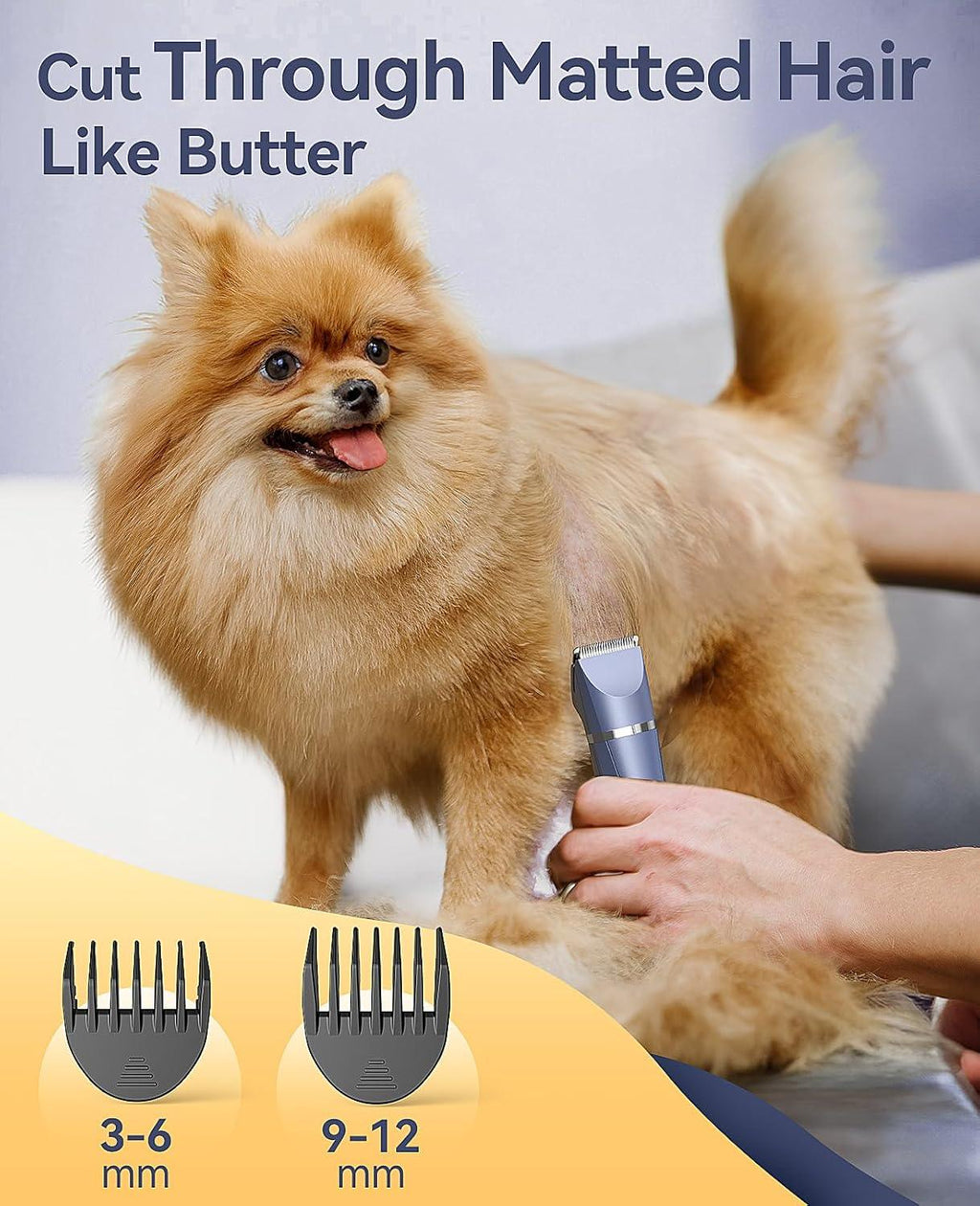 oneisall Dog Cat Grooming Kit 4 in 1 Cordless, | PetNestUK