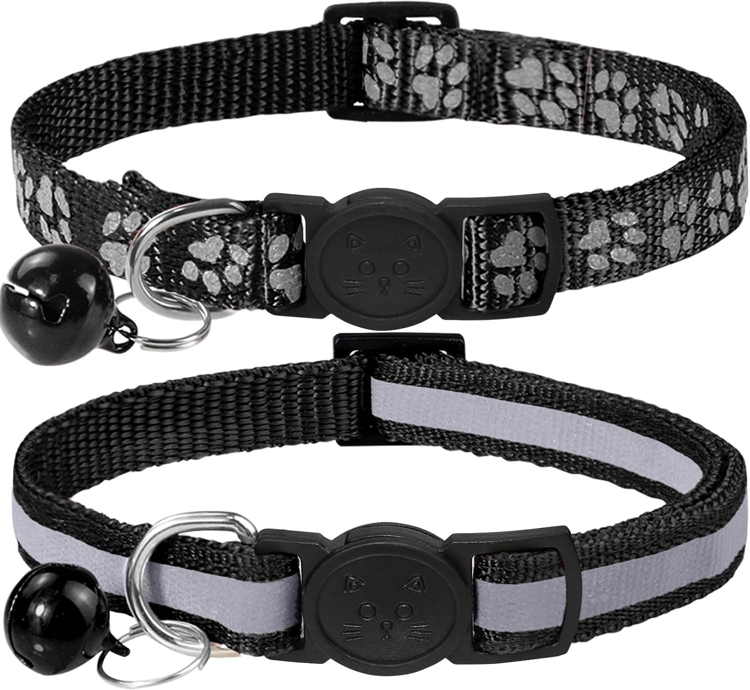 Taglory Reflective Cat Collar with Bell and | PetNestUK