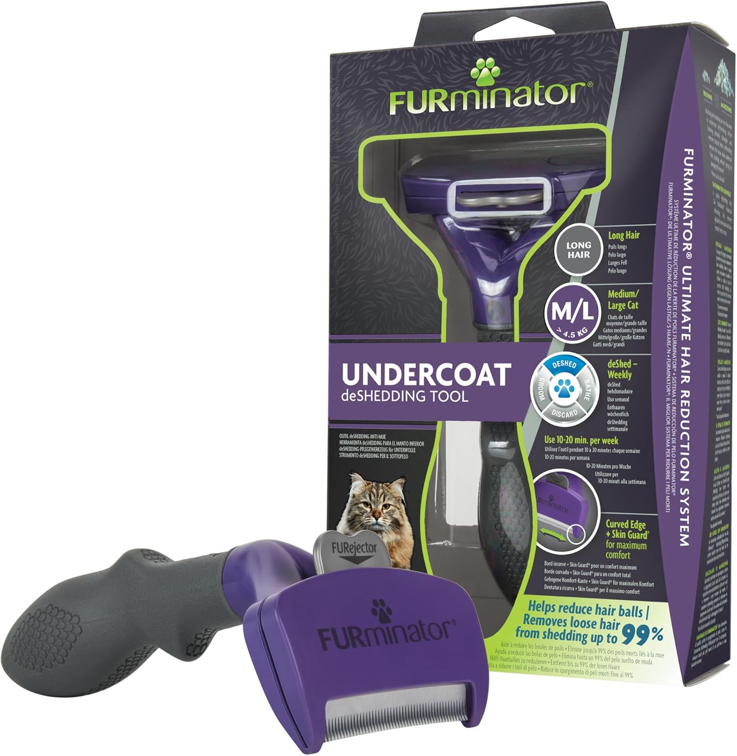 FURminator Undercoat deShedding Tool for Small | PetNestUK