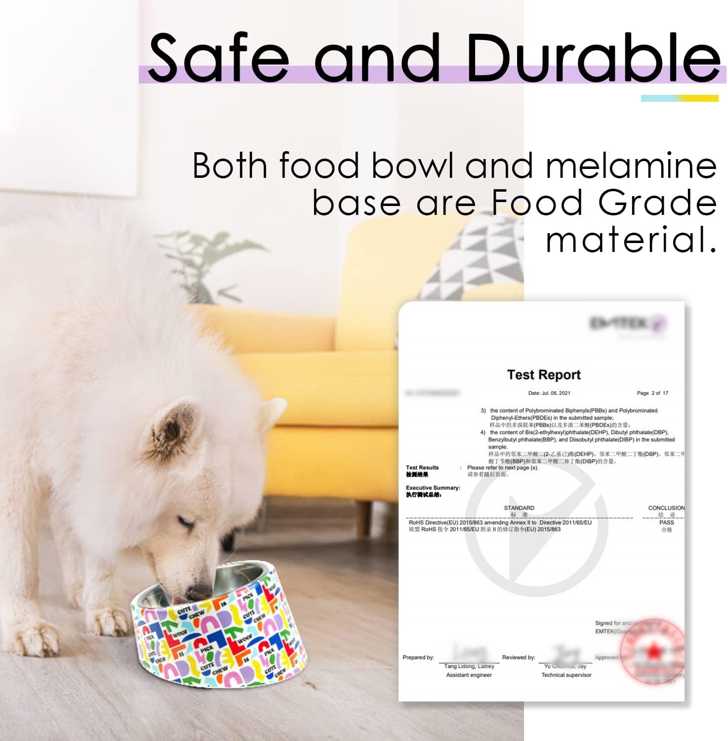 SuperDesign Mess Free 15° Slanted Bowl for Dogs | PetNestUK