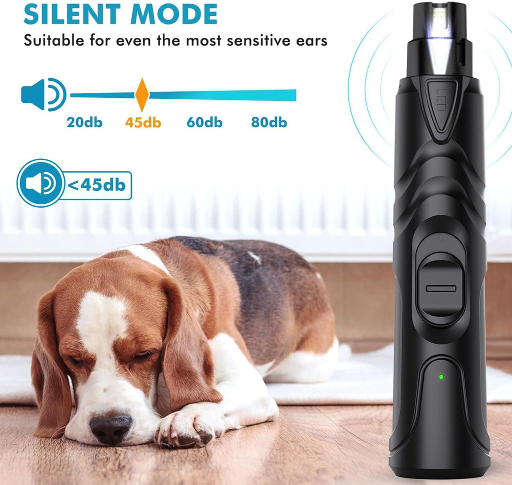 ETENTOUS Pet Dog Nail Grinder, Professional Pet | PetNestUK