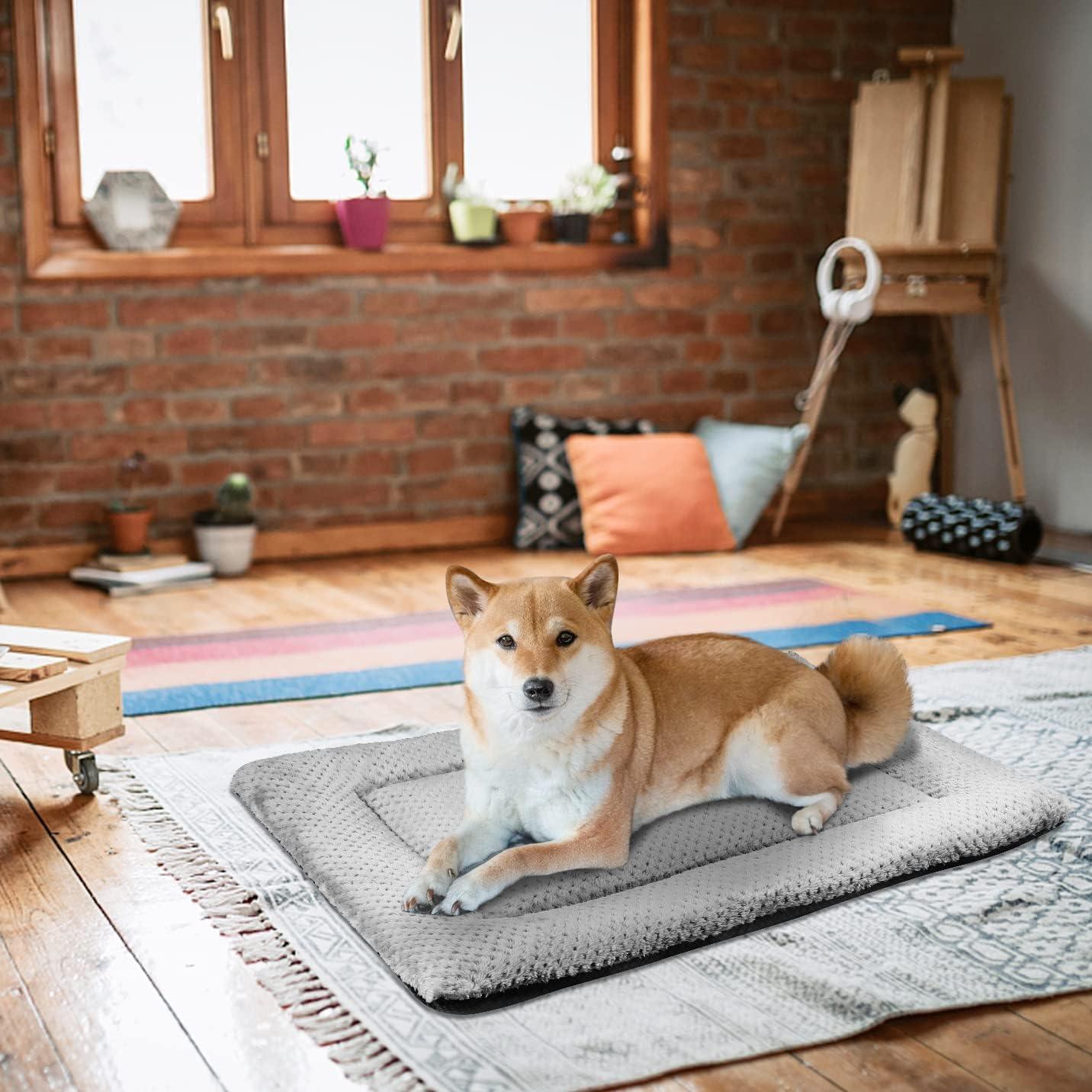 ASIJIA Dog Bed Mat Large 90 x 58CM Washable | PetNestUK