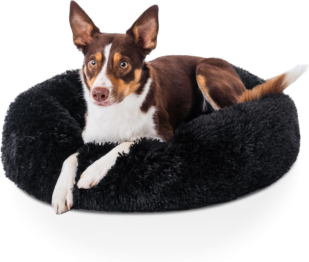 Woof & Whiskers Donut Beds For Dogs Grey Dog Bed | PetNestUK