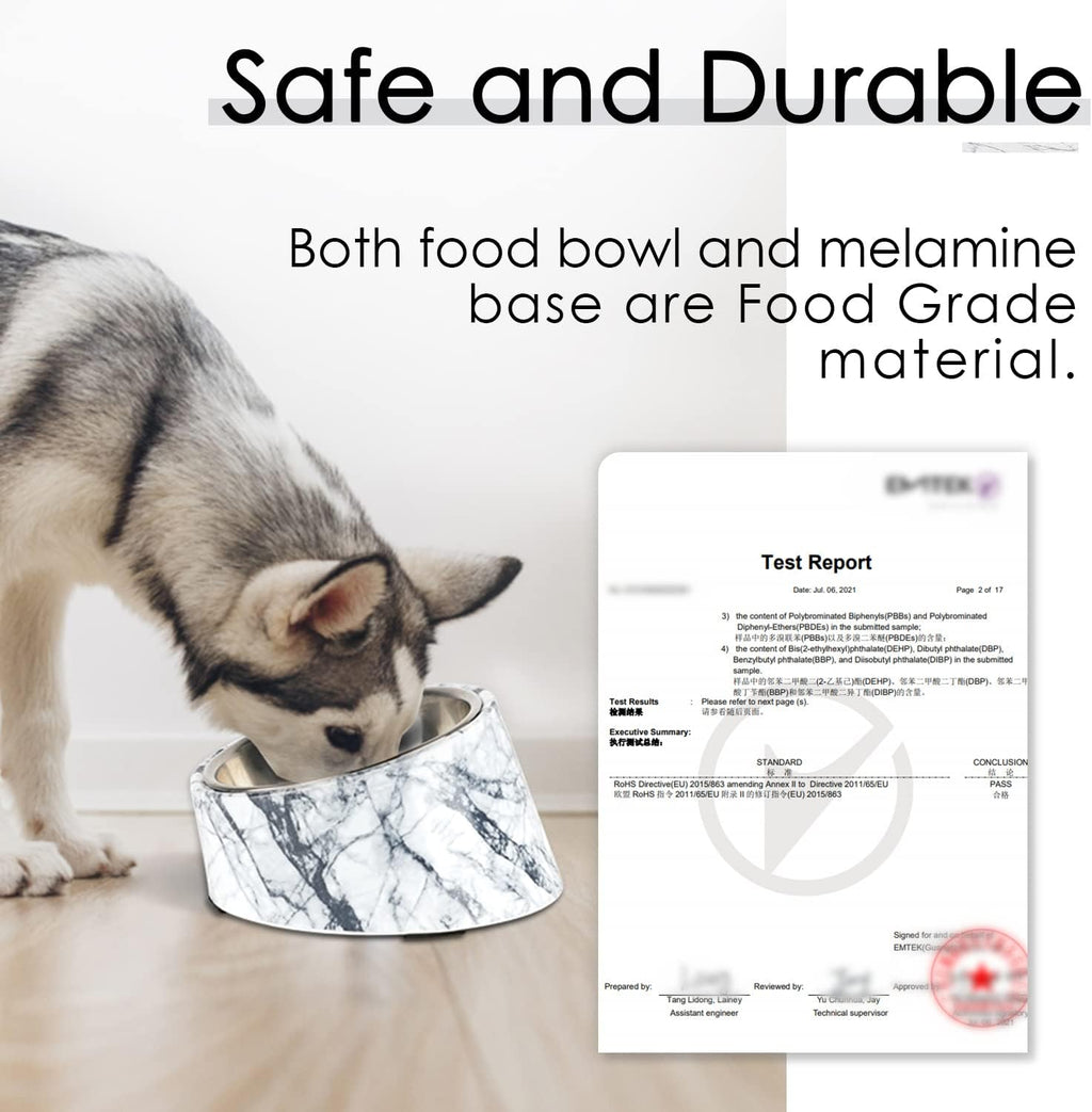 SuperDesign Mess Free 15° Slanted Bowl for Dogs | PetNestUK
