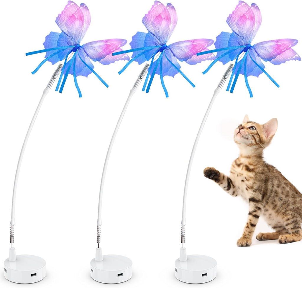 GoldenSun 3-In-1 Interactive Cat Toys for Indoor | PetNestUK