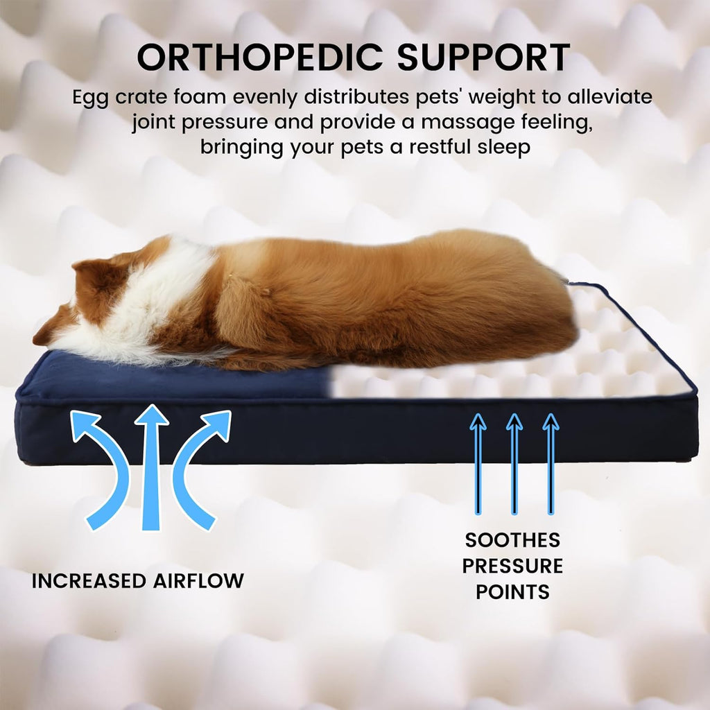 Jaspuriea Orthopedic Dog Beds Washable with | PetNestUK