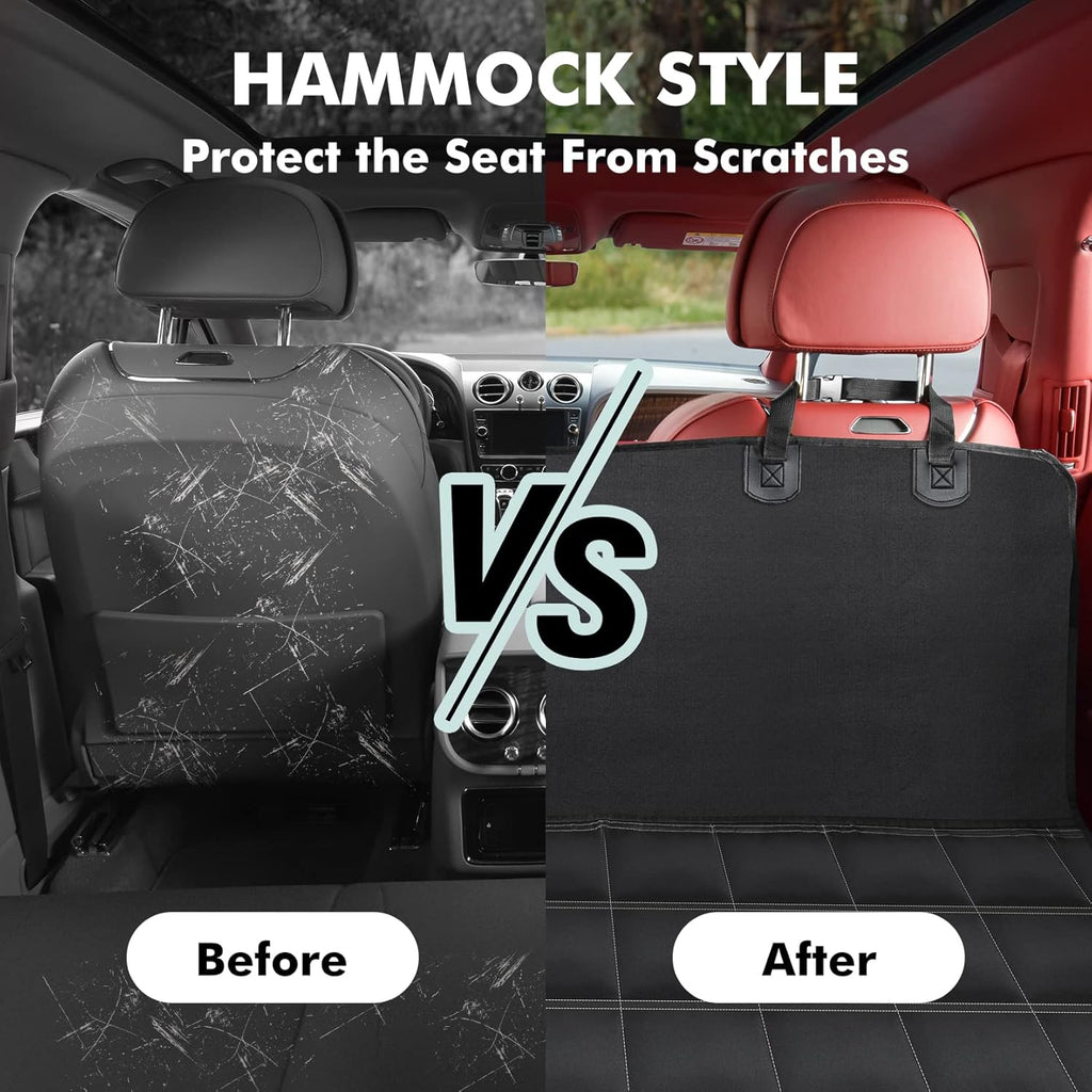 Hopidogie Dog Car Seat Cover 4-in-1, 100% | PetNestUK