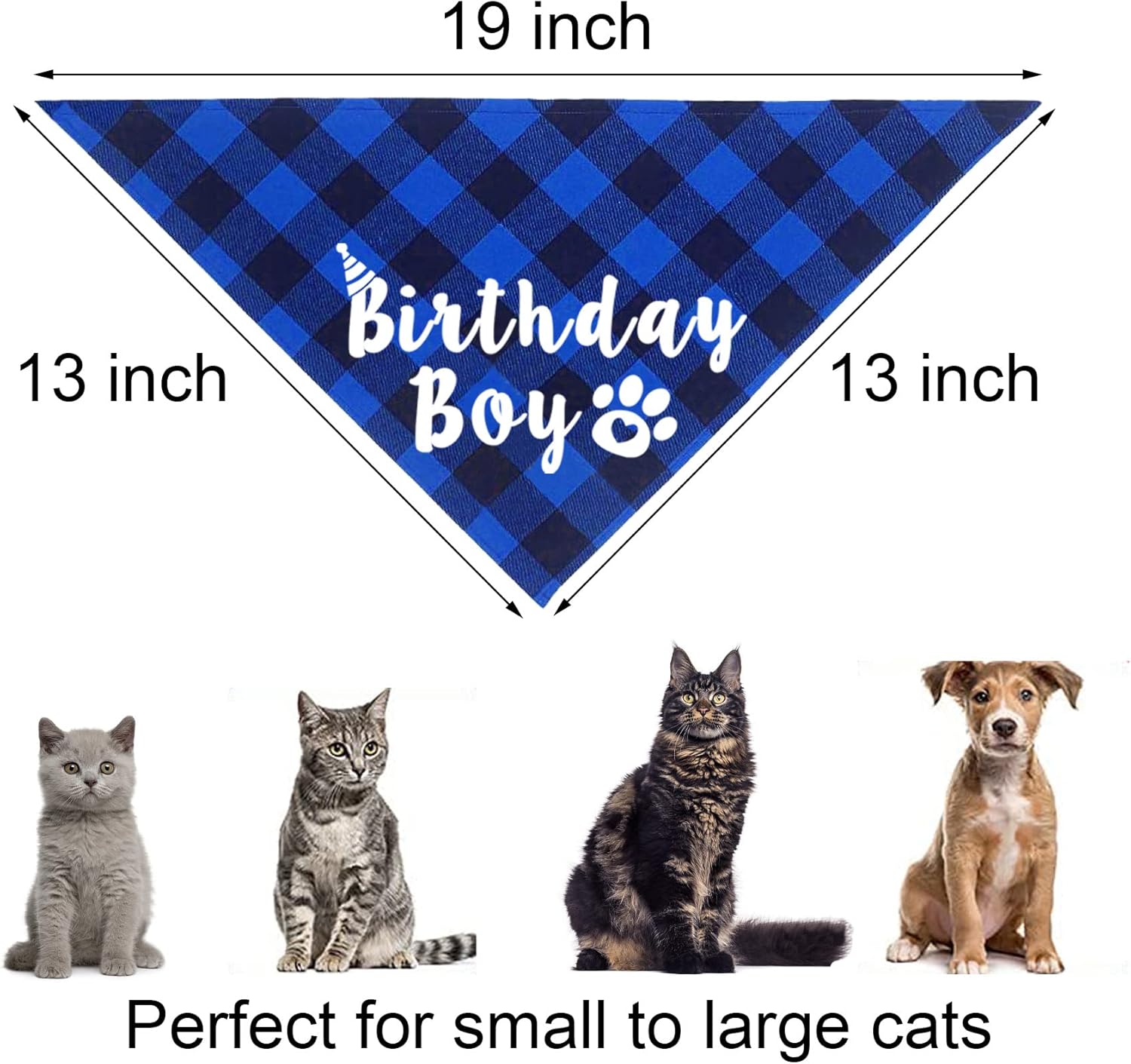 JOTFA Cat Birthday Party Supplies, Kitten | PetNestUK