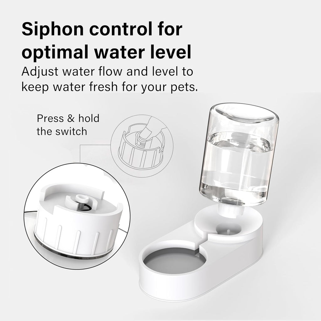 Automatic Food Feeder and Waterer Set 3.2L, 2 | PetNestUK