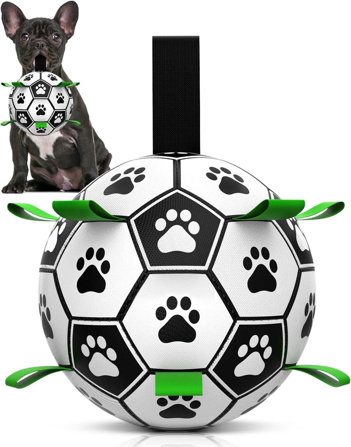 HETOO Dog Football with Grab Tabs
