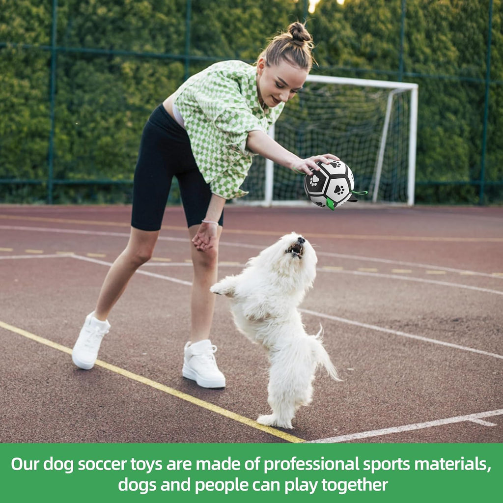 HETOO Dog Football with Grab Tabs