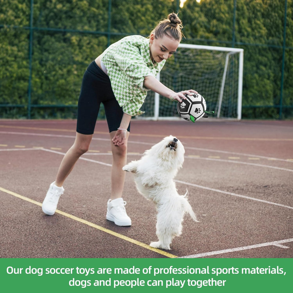 HETOO Dog Football with Grab Tabs