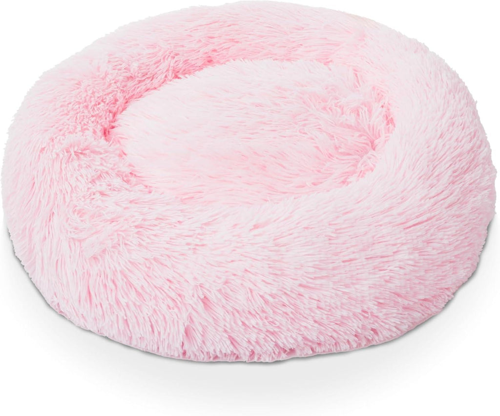 Woof & Whiskers Donut Beds For Dogs Grey Dog Bed | PetNestUK