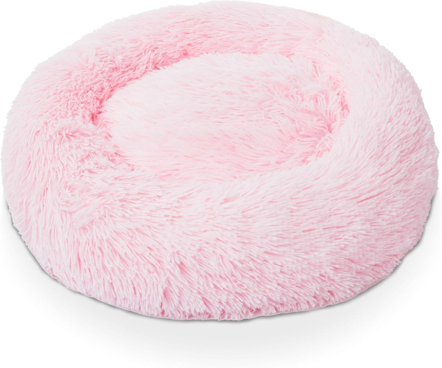 Woof & Whiskers Donut Beds For Dogs Grey Dog Bed | PetNestUK
