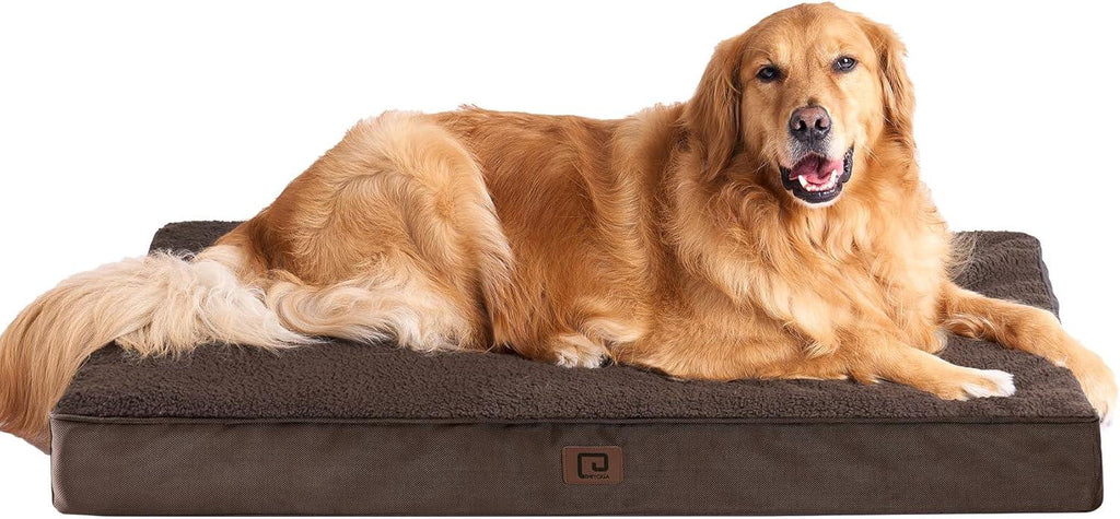 EHEYCIGA Foam Dog Mattress with Removable Cover