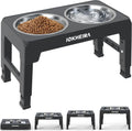 IOKHEIRA Dog Bowls with Stand,4 Heights | PetNestUK