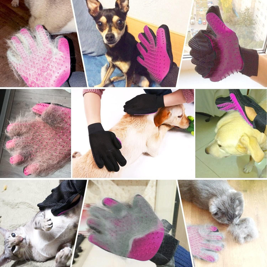 [Upgrade] Pet Dog Cat Grooming Glove,Gentle | PetNestUK