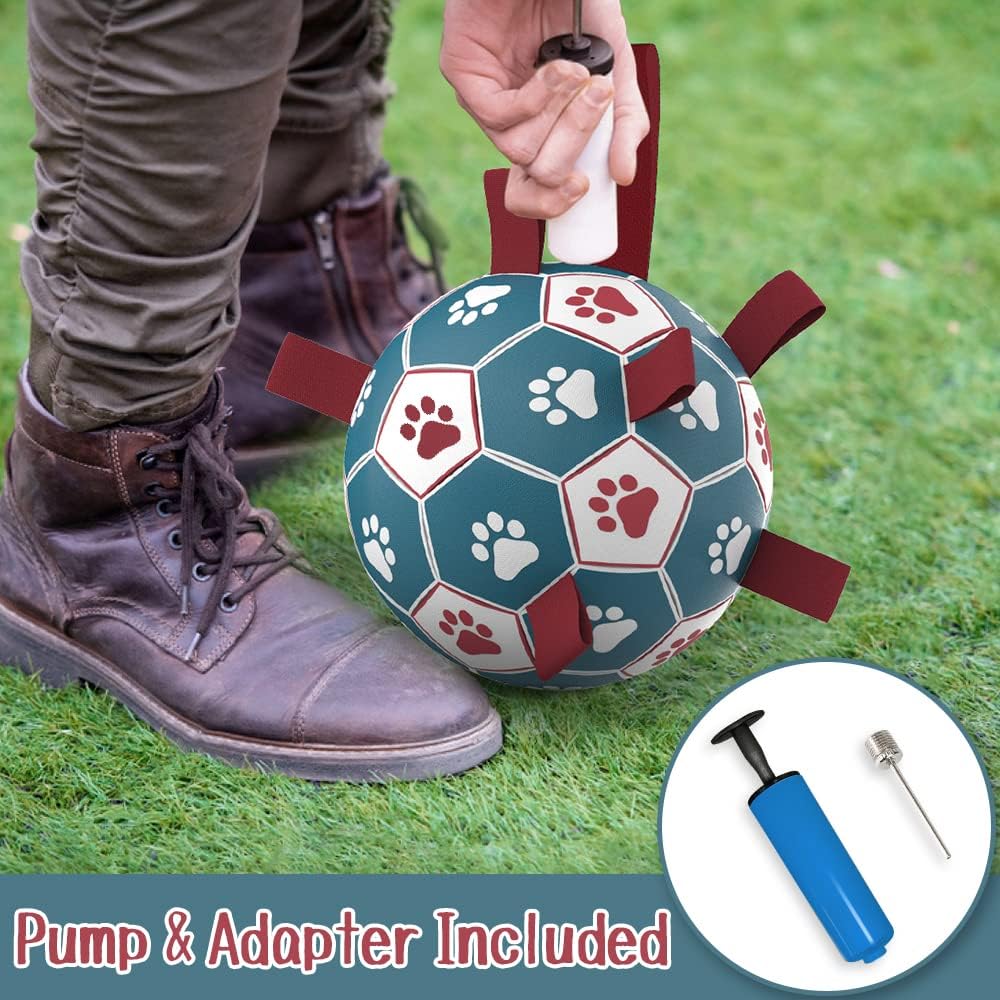 HETOO Dog Football with Grab Tabs