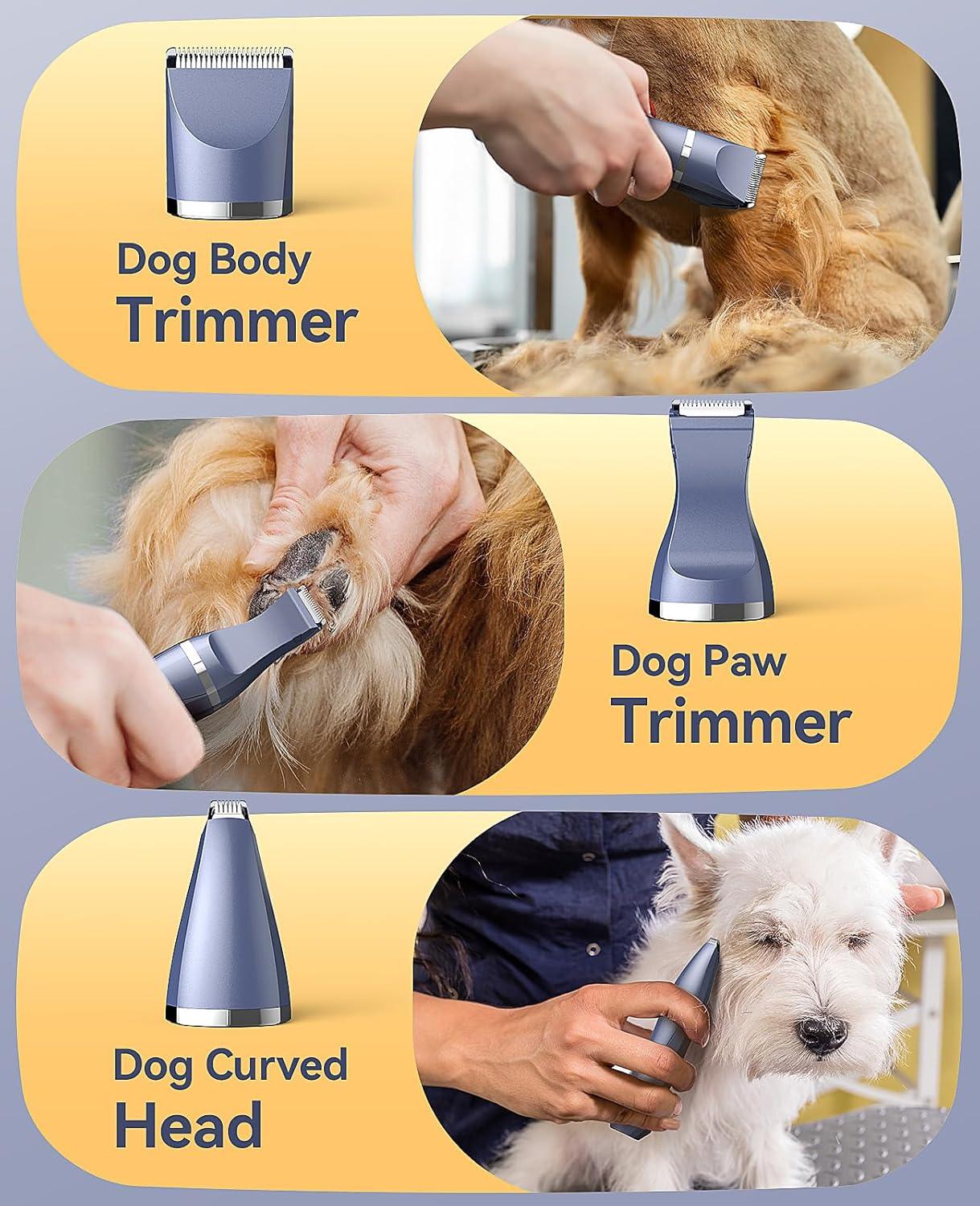 oneisall Dog Cat Grooming Kit 4 in 1 Cordless, | PetNestUK