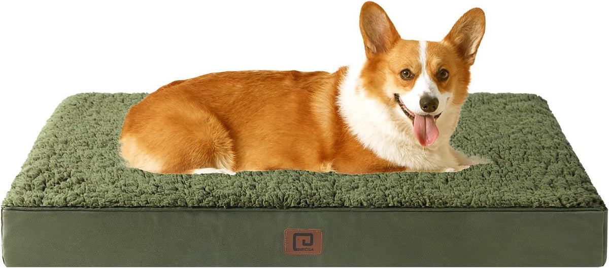 EHEYCIGA Foam Dog Mattress with Removable Cover