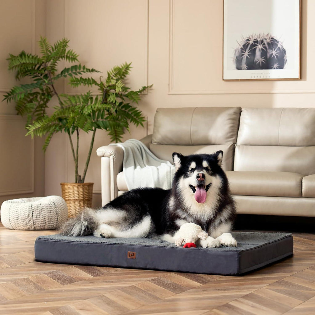 EHEYCIGA Foam Dog Mattress with Removable Cover