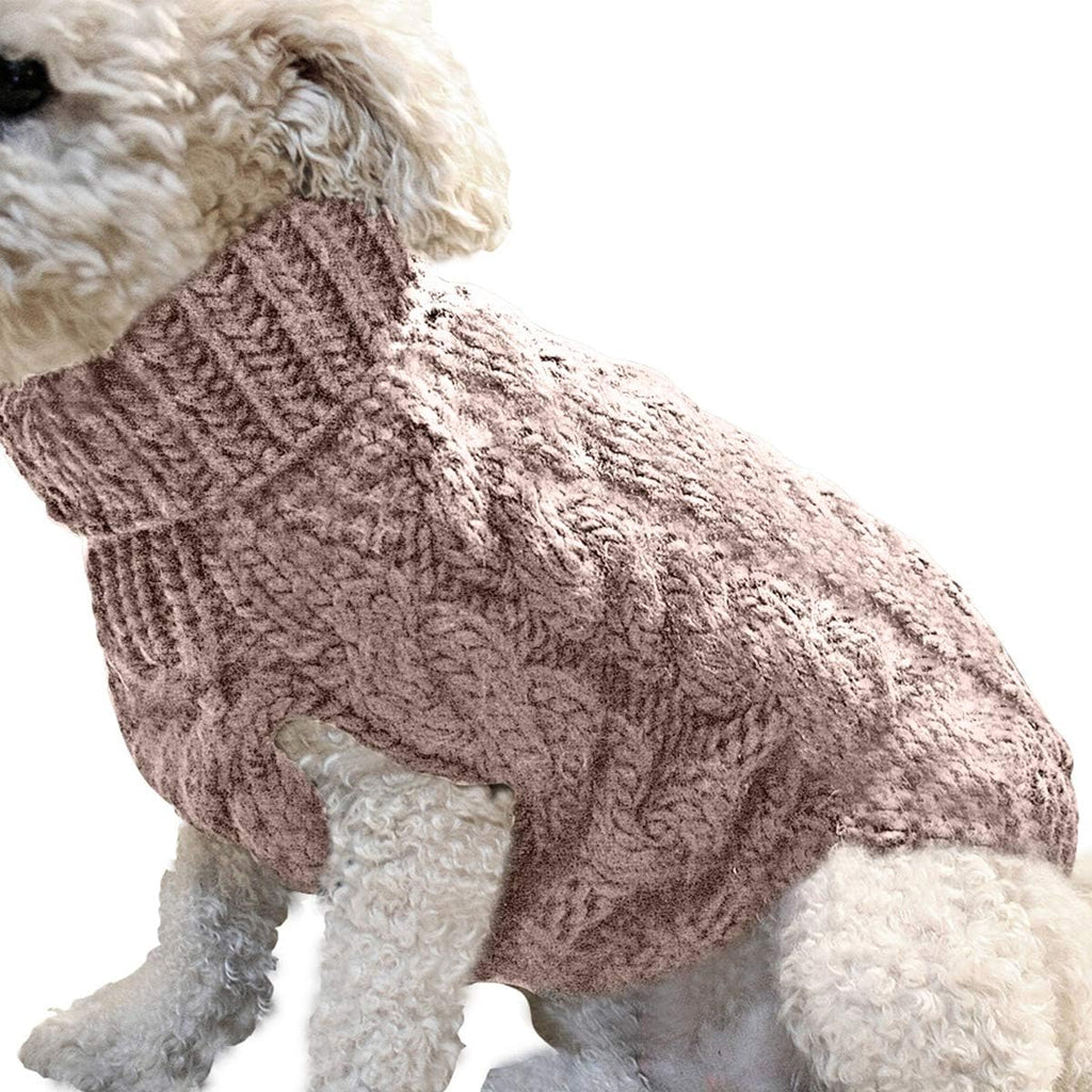 Knitted Turtleneck Jumper for Dogs and Cats