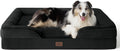 Bedsure Foam Dog Sofa Bed with Bolster Sides