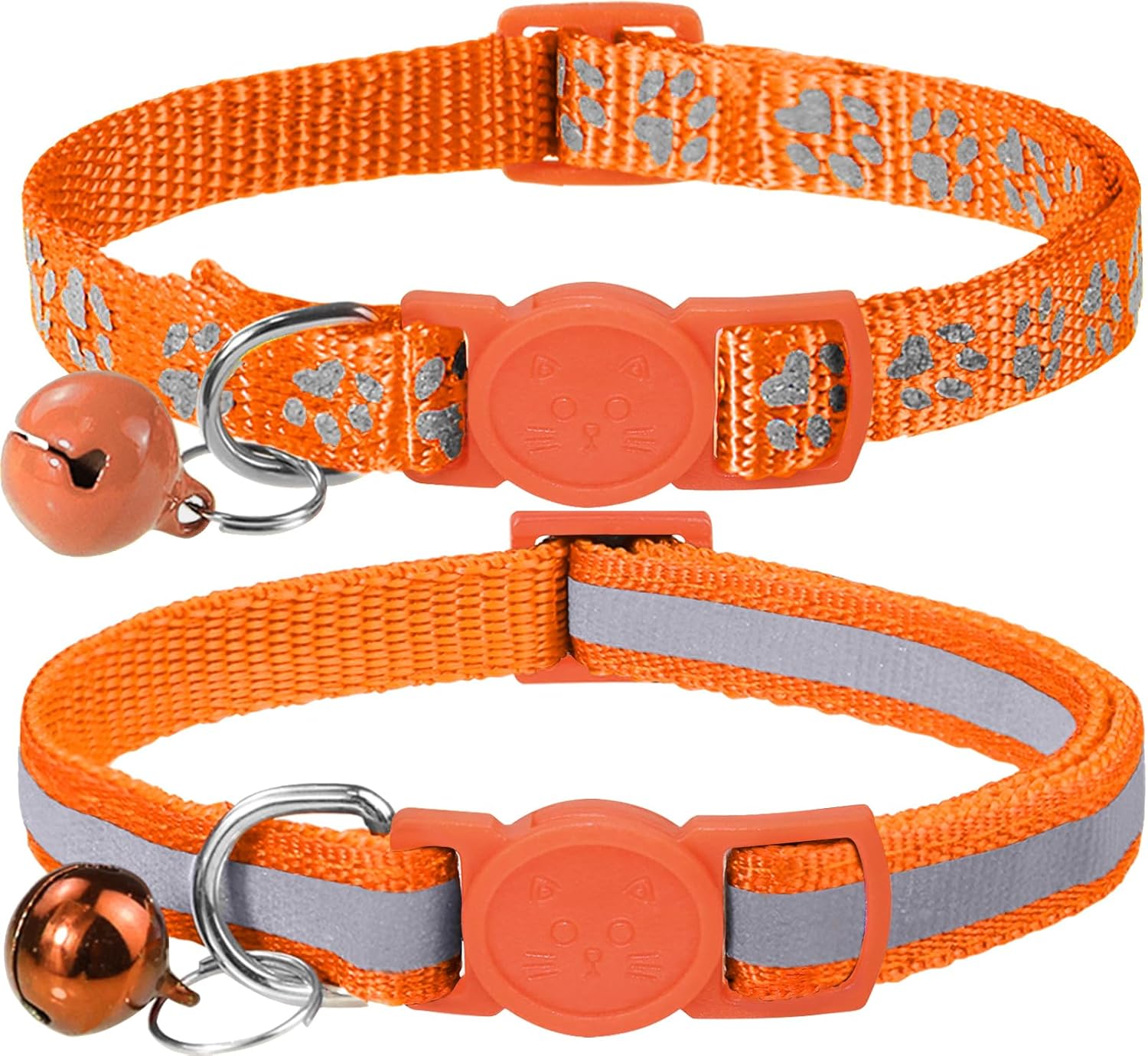 Taglory Reflective Cat Collar with Bell and | PetNestUK