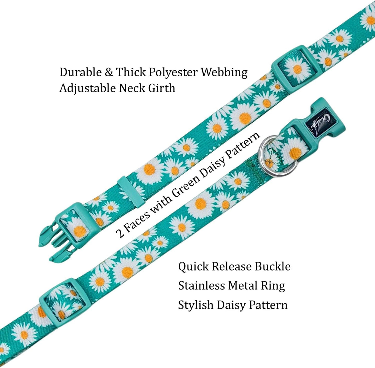 Olahibi Patterned Dog Collar and Lead Sets
