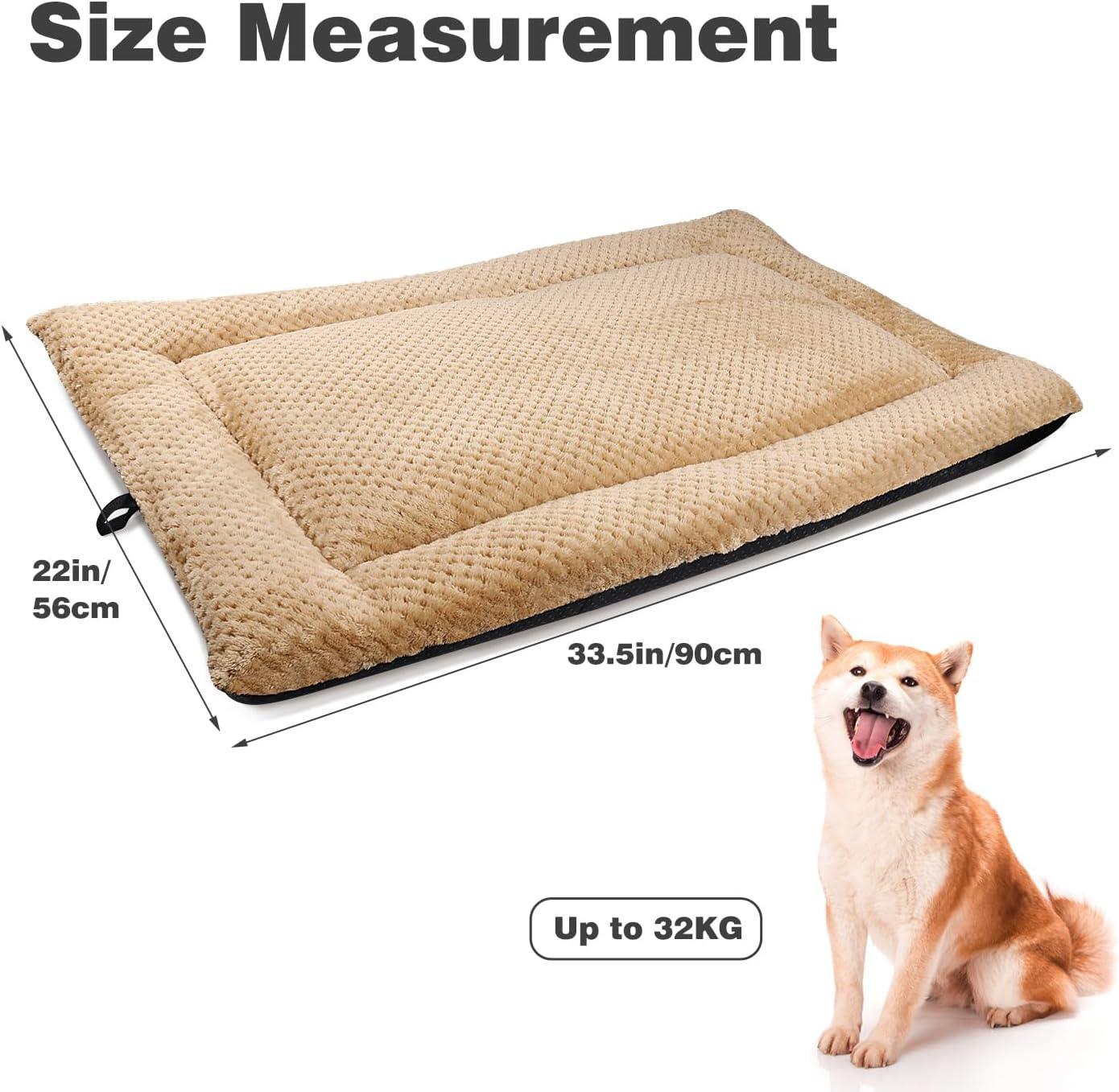 ASIJIA Dog Bed Mat Large 90 x 58CM Washable | PetNestUK