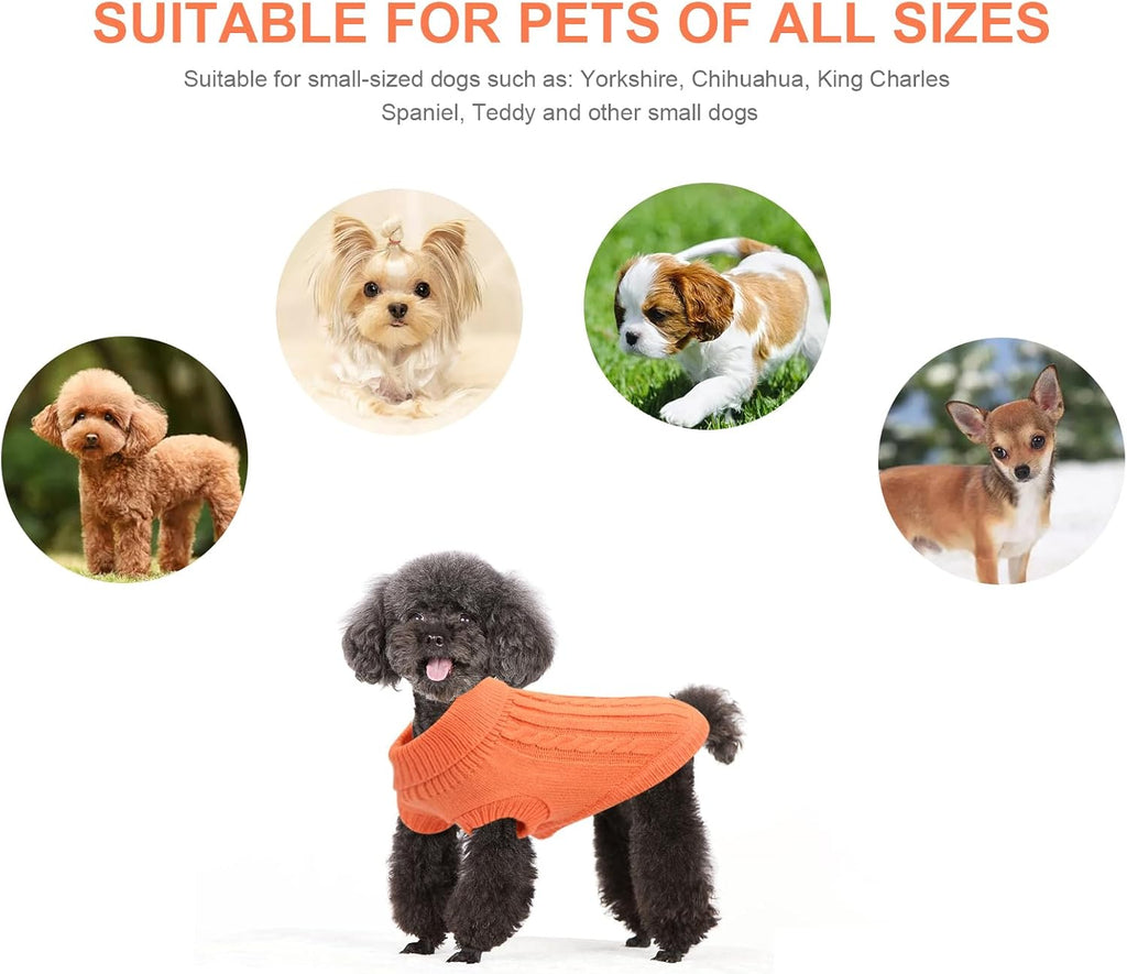 Knitted Jumper for Small Dogs