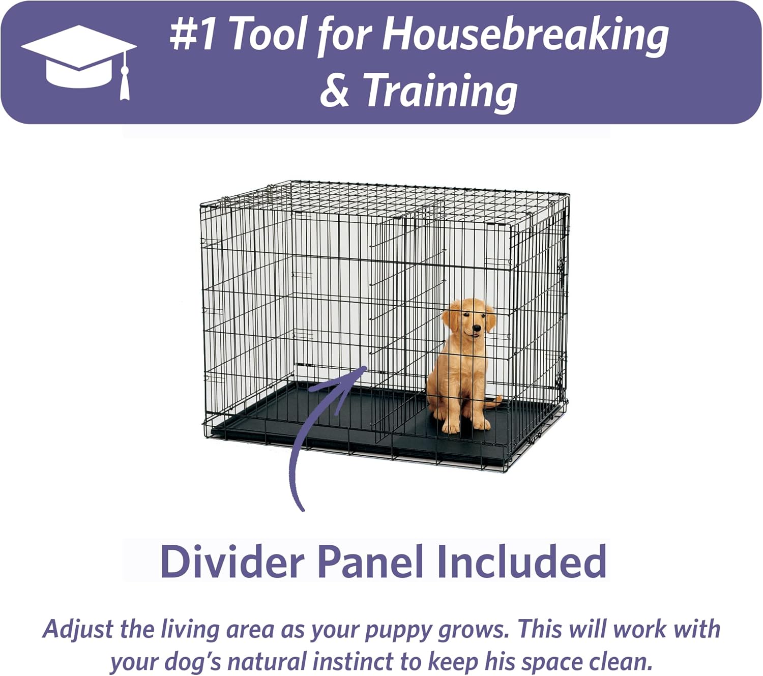 MidWest Homes Pets Newly Enhanced Door iCrate | PetNestUK