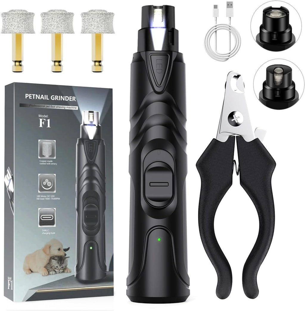 ETENTOUS Pet Dog Nail Grinder, Professional Pet | PetNestUK