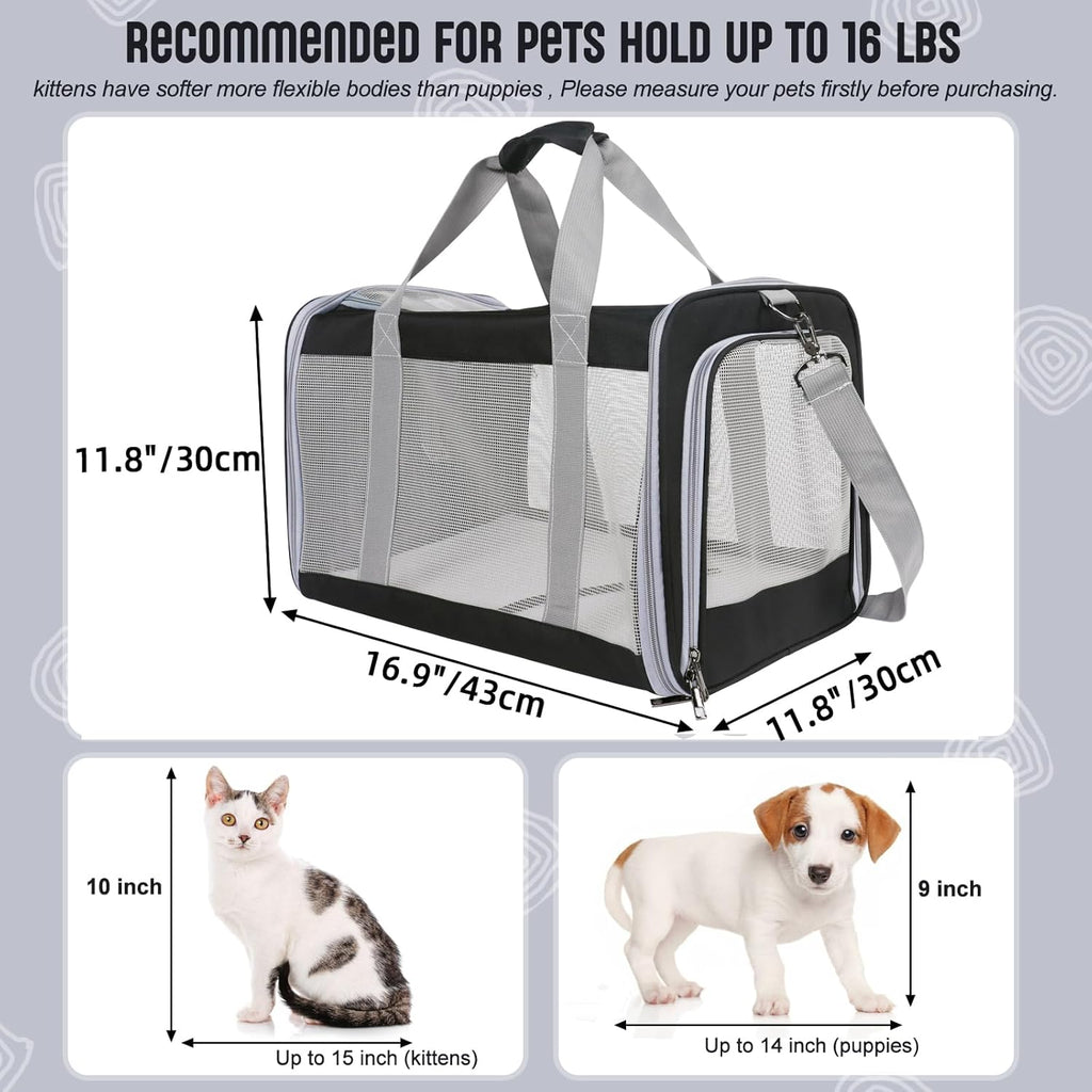 TIYOLAT Cat Carrier, Pet Carrier Airline | PetNestUK