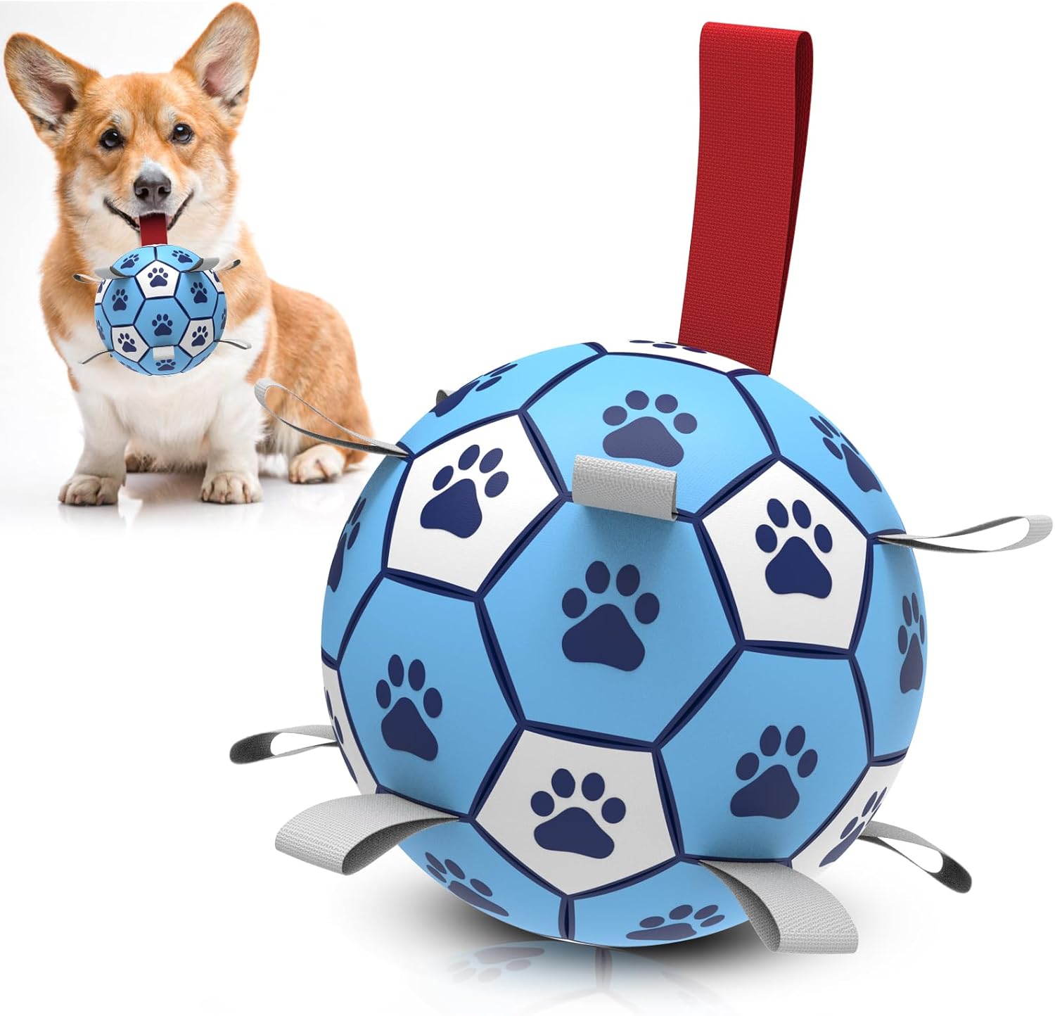 HETOO Interactive Dog Football Toys with Grab | PetNestUK